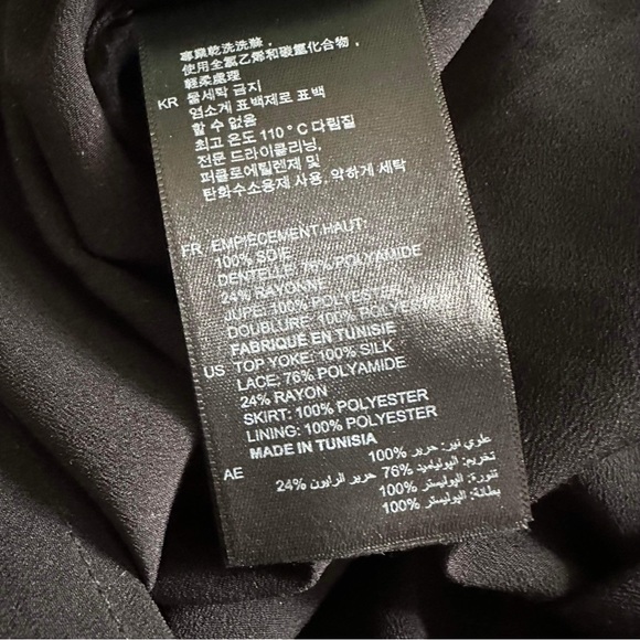 Sandro Paris Retox Silk Blend Daisy Print Dress sz 2 Medium - Picture 13 of 14